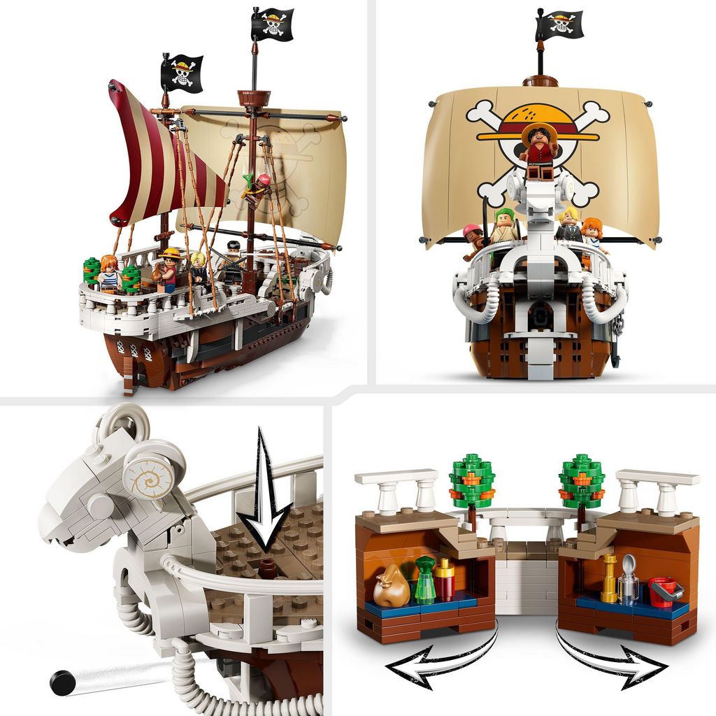 LEGO - ONE PIECE - PIRATE SHIP VOGUE SEA