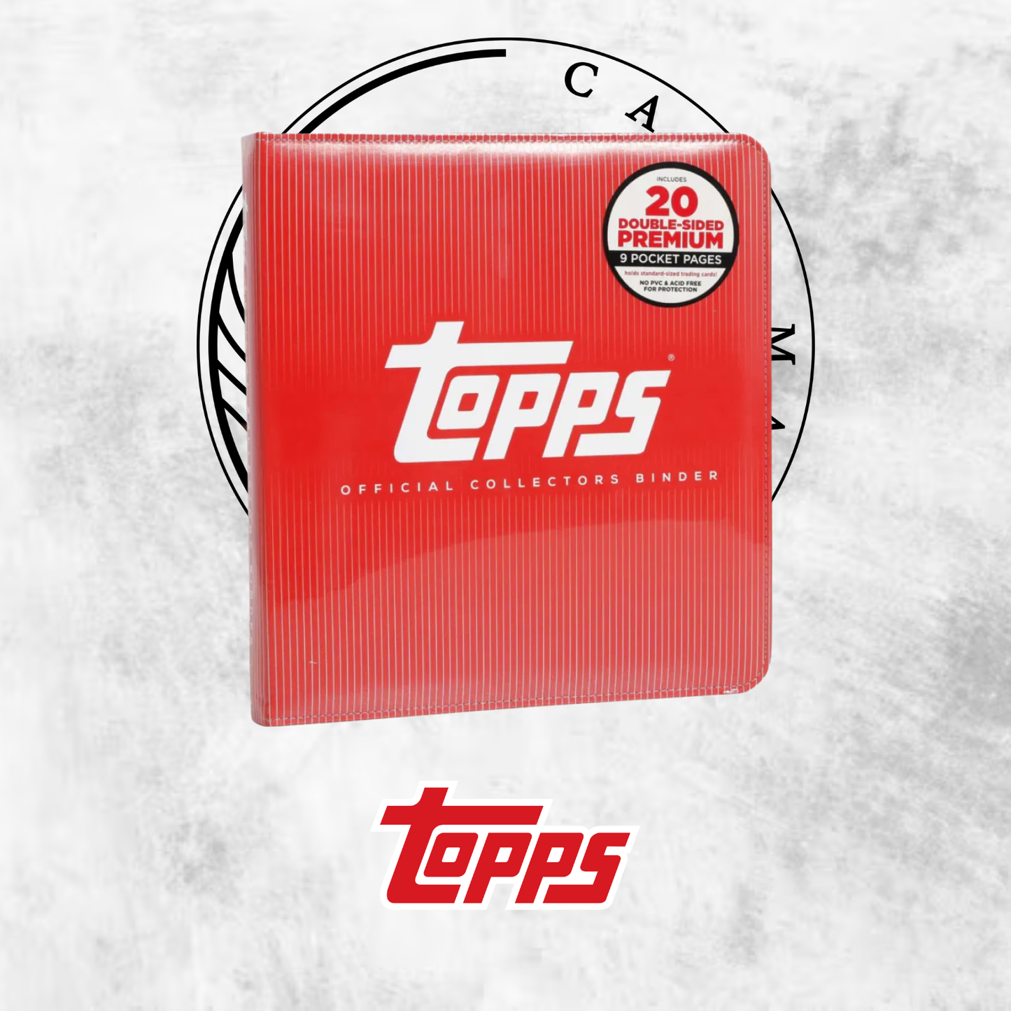 Topps Official Binder Red
