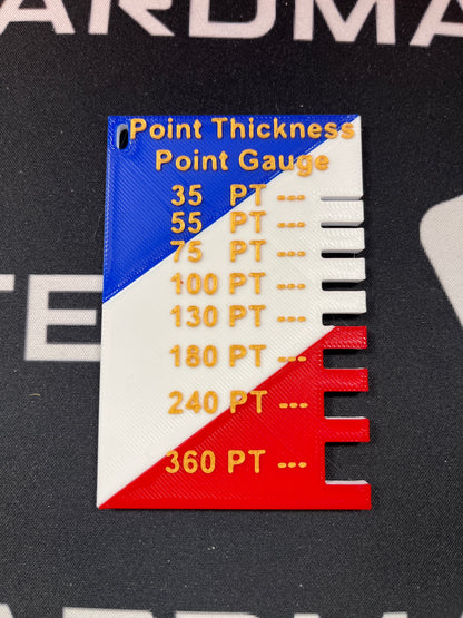 Point Thickness Gauge