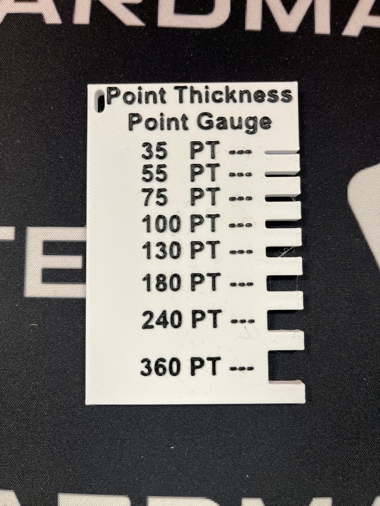 Point Thickness Gauge
