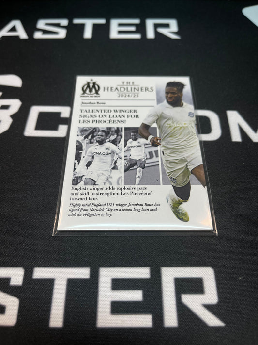 2025 Jonathan Rowe 02/06 Headliners Futera OM