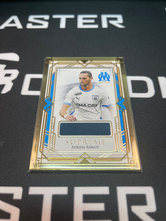 2025 Adrien Rabiot Gold Frame Patch Match Worn 02/04 Futera OM