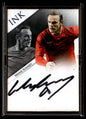 2024-25 Wayne Rooney 04/04 Autographe On card GOLD FRAME Futera incredible