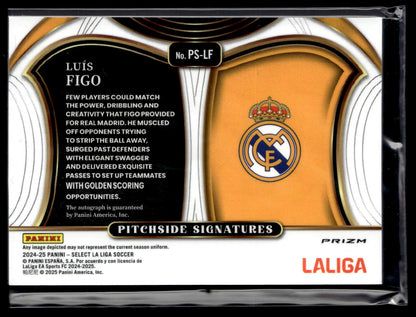 2024-25 Luis Figo Autographe  Select Liga