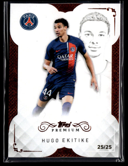 2023-24 Hugo Ekitike 25/25 Topps PSG Premium