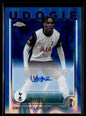 2024-25 Udogie 094/150 Autographe Topps Chrome UEFA Club Competitions