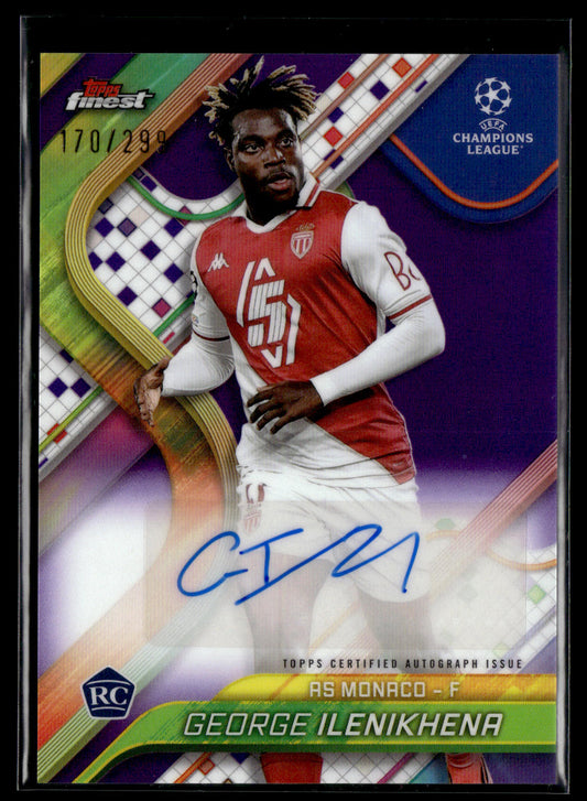 2024-25 George Ilenikhena 170/299 Topps Finest UEFA Club Competitions