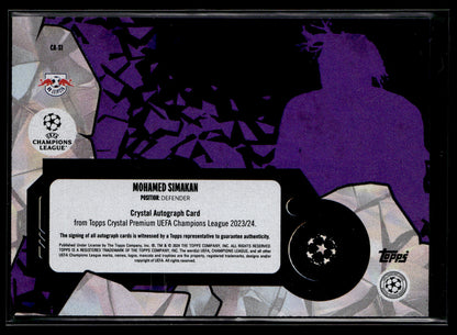 2023-24 Simakan 69/99 Topps Crystal UCC