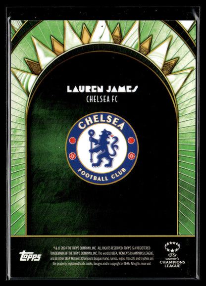 2024-25 Lauren James 20/99 Autographe Topps Deco UEFA Club Competitions