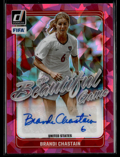 2024-25 Brandi Chastain Autographe Panini Donruss