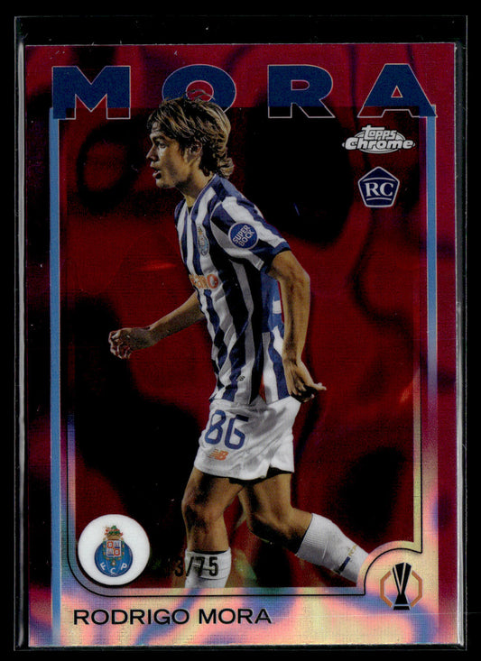 2024-25 Rodrigo Mora 53/75 Topps Chrome UEFA Club Competitions