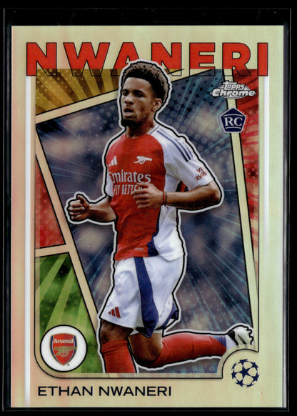 2024-25 Ethan Nwaneri Heroes Topps Chrome UEFA Club Competitions
