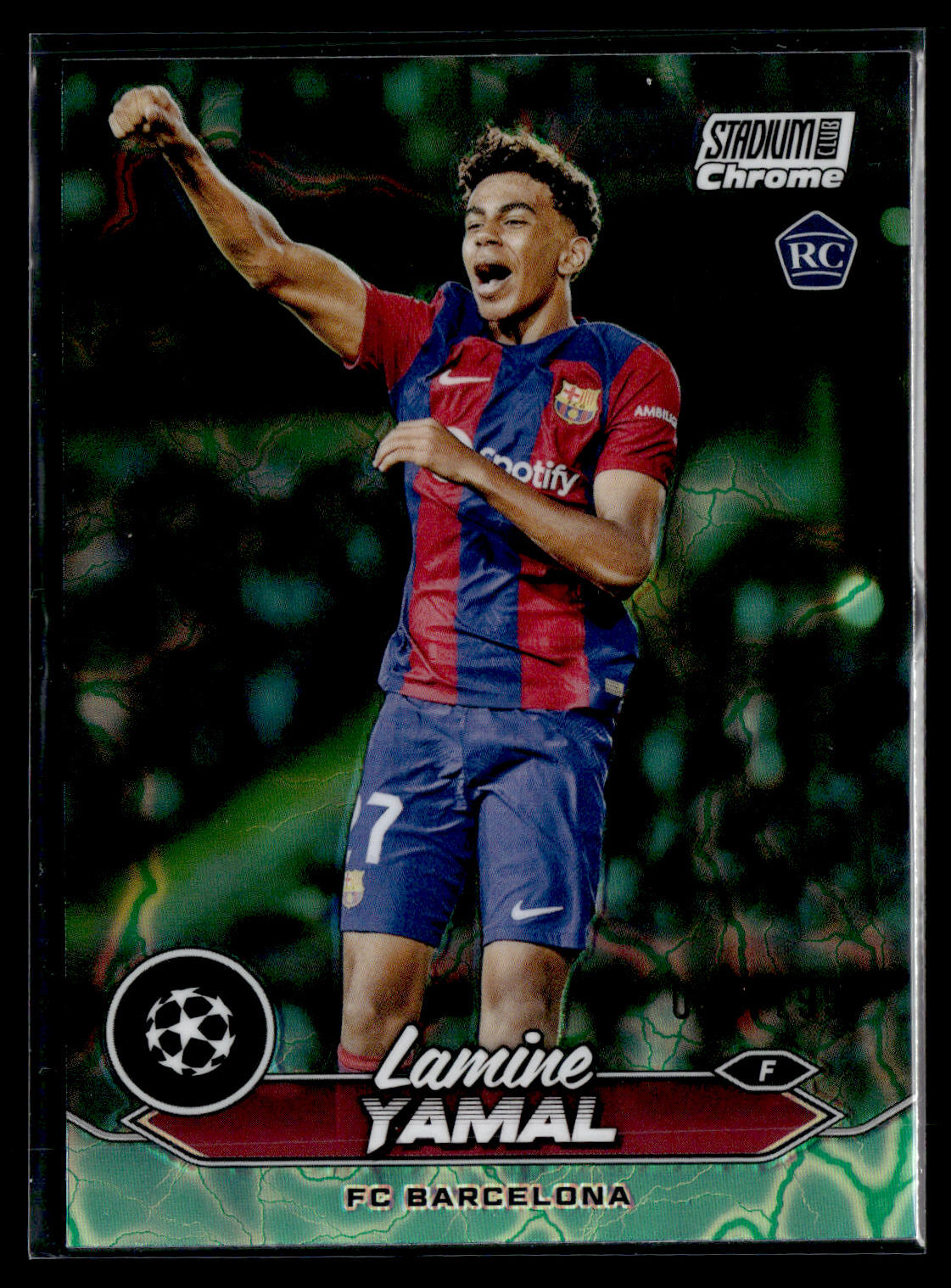 2023-24 Lamine Yamal 060/199 Stadium Club Chrome UEFA Champions League