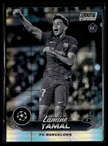 2023-24 Lamine Yamal 005/299 Stadium Club Chrome UEFA Champions League