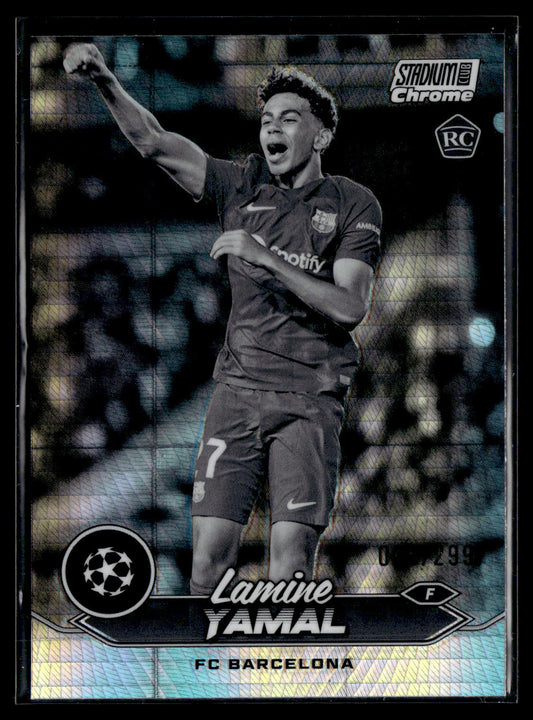 2023-24 Lamine Yamal 005/299 Stadium Club Chrome UEFA Champions League
