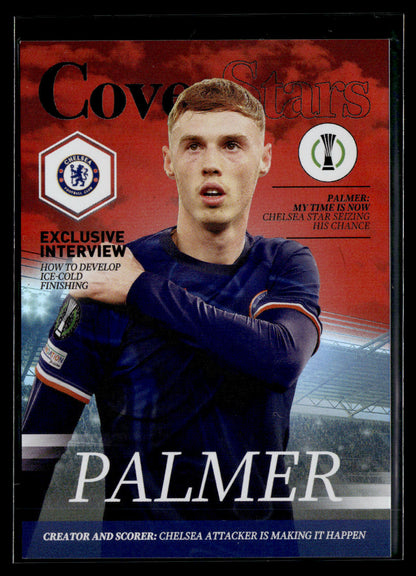 2024-25 Cole Palmer 4/5 Cover Stars Topps UEFA Club Competitions