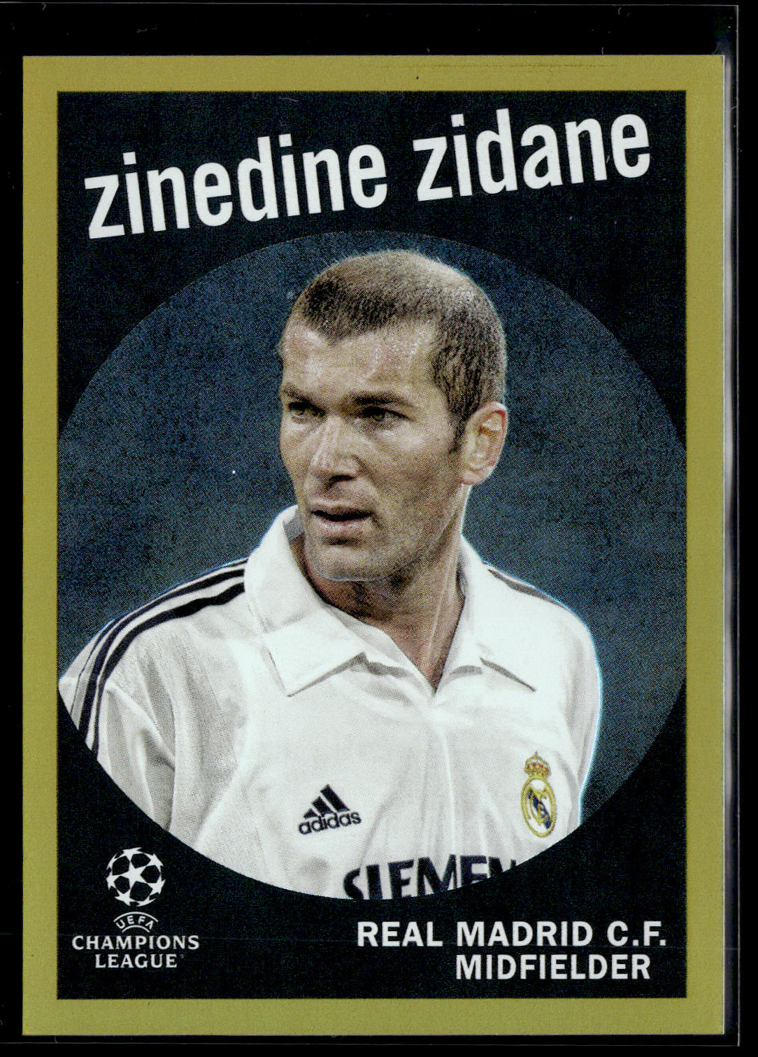 2022-23 Zinedine Zidane 08/50 Topps UEFA Club Competitions