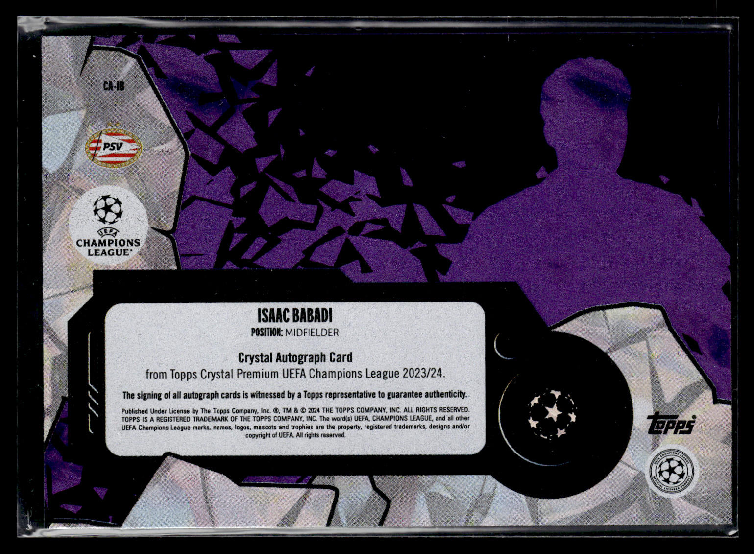 2023-24 Babadi 27/99 Topps Crystal UCC