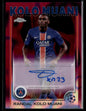 2024-25 Kolo Muani 08/75 Autographe Topps Chrome UCC