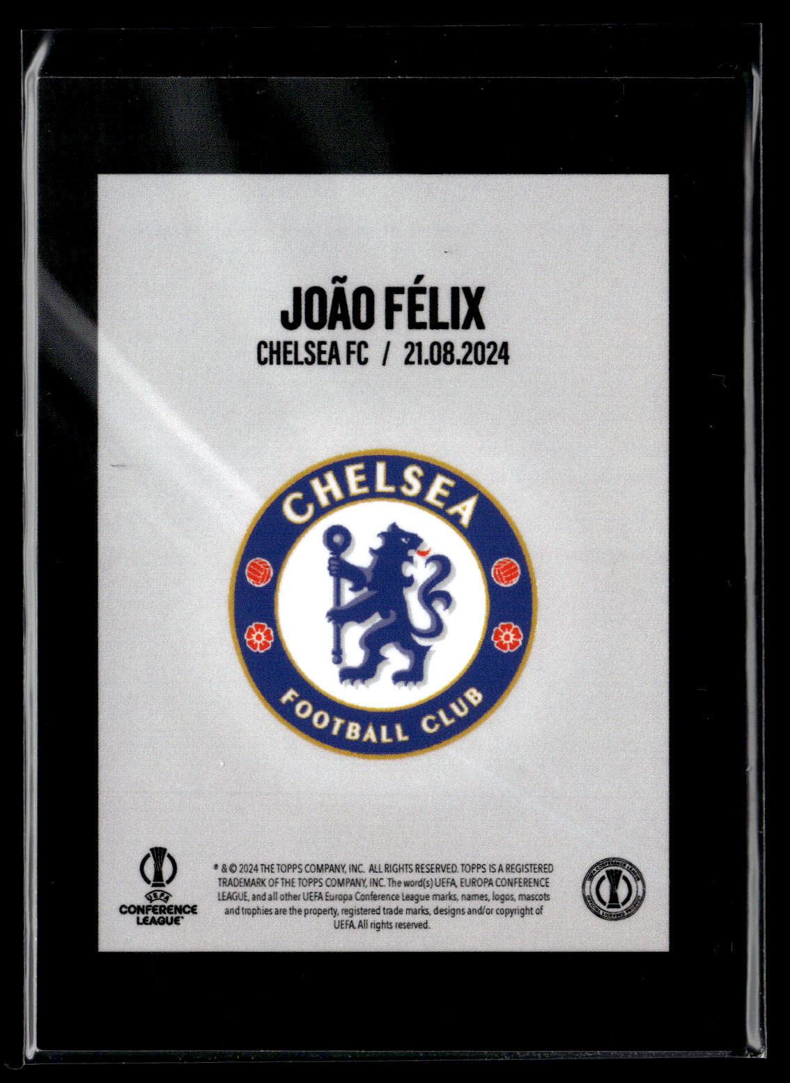 2024-25 Joao Felix 20/49 Autographe Topps Here we go