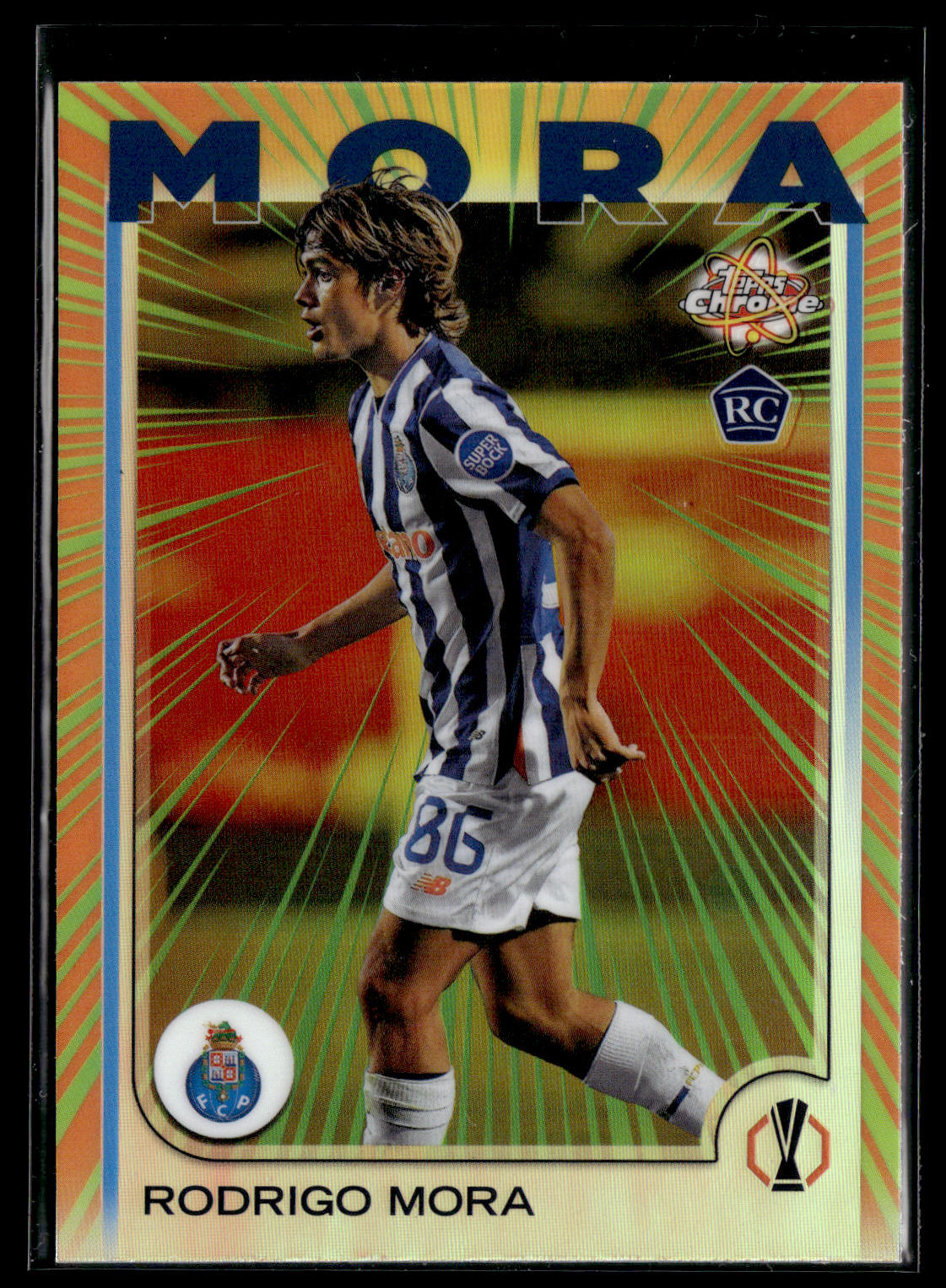 2024-25 Mora Radiating Rookies RC Topps Chrome UCC