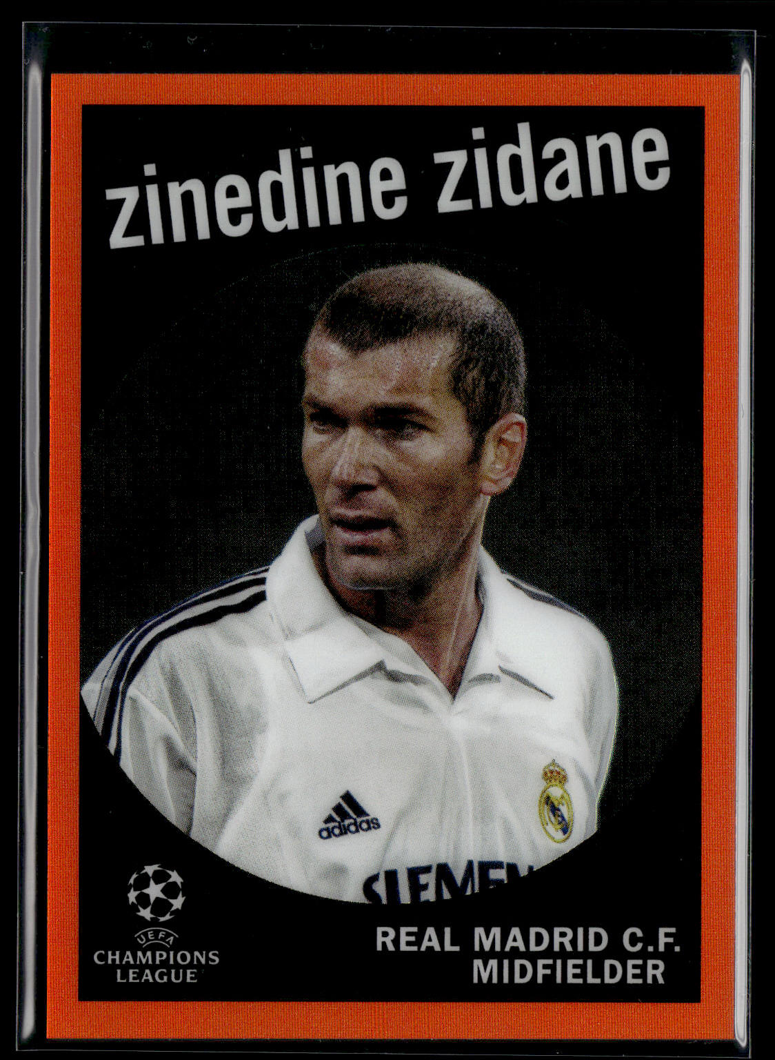 2024-25 Zinedine Zidane 21/25 Insert 1959 Topps Chrome UCC