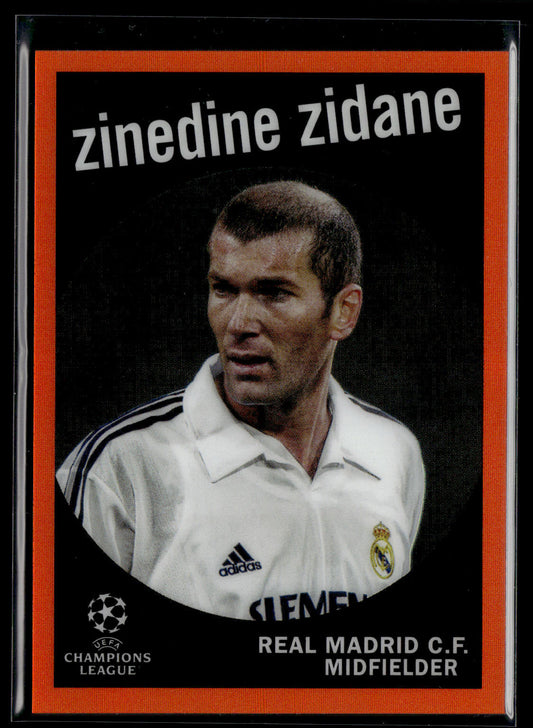 2024-25 Zinedine Zidane 21/25 Insert 1959 Topps Chrome UCC