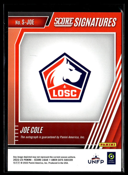 2024-25 Joe Cole 047/199 Autographe Panini Score L1
