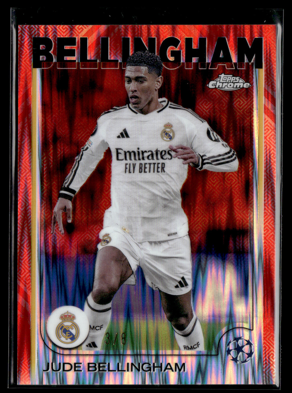 2024-25 Bellingham 3/8 Hongbao Topps Chrome UEFA Club Competitions