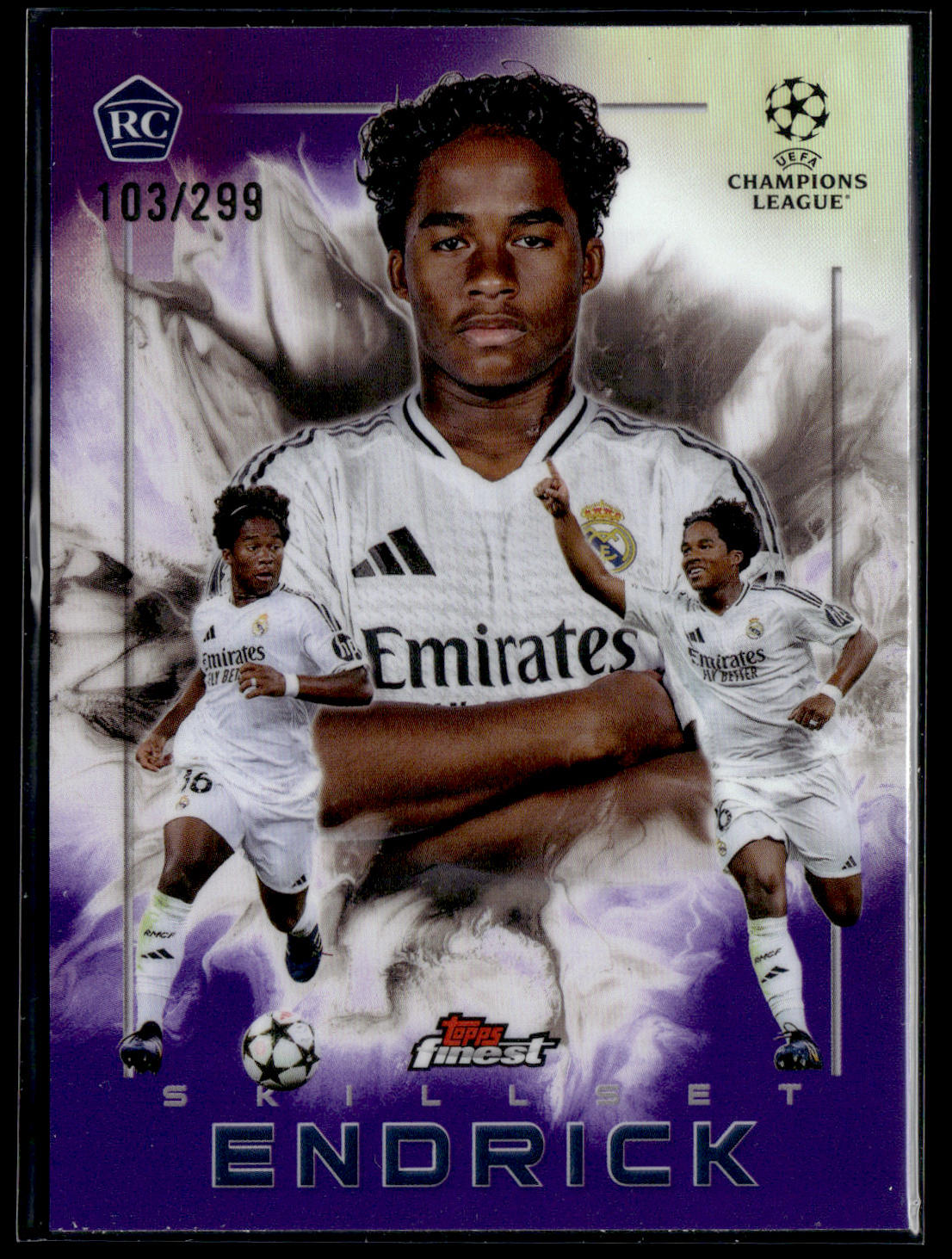 2024-25 Endrick 103/299 Skillset RC Topps Chrome UCC