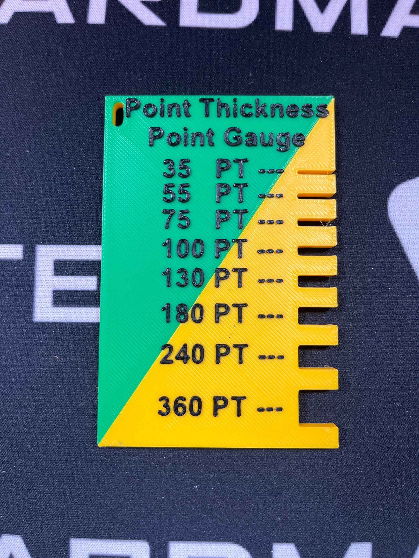 Point Thickness Gauge