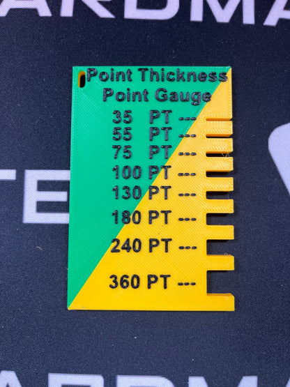 Point Thickness Gauge