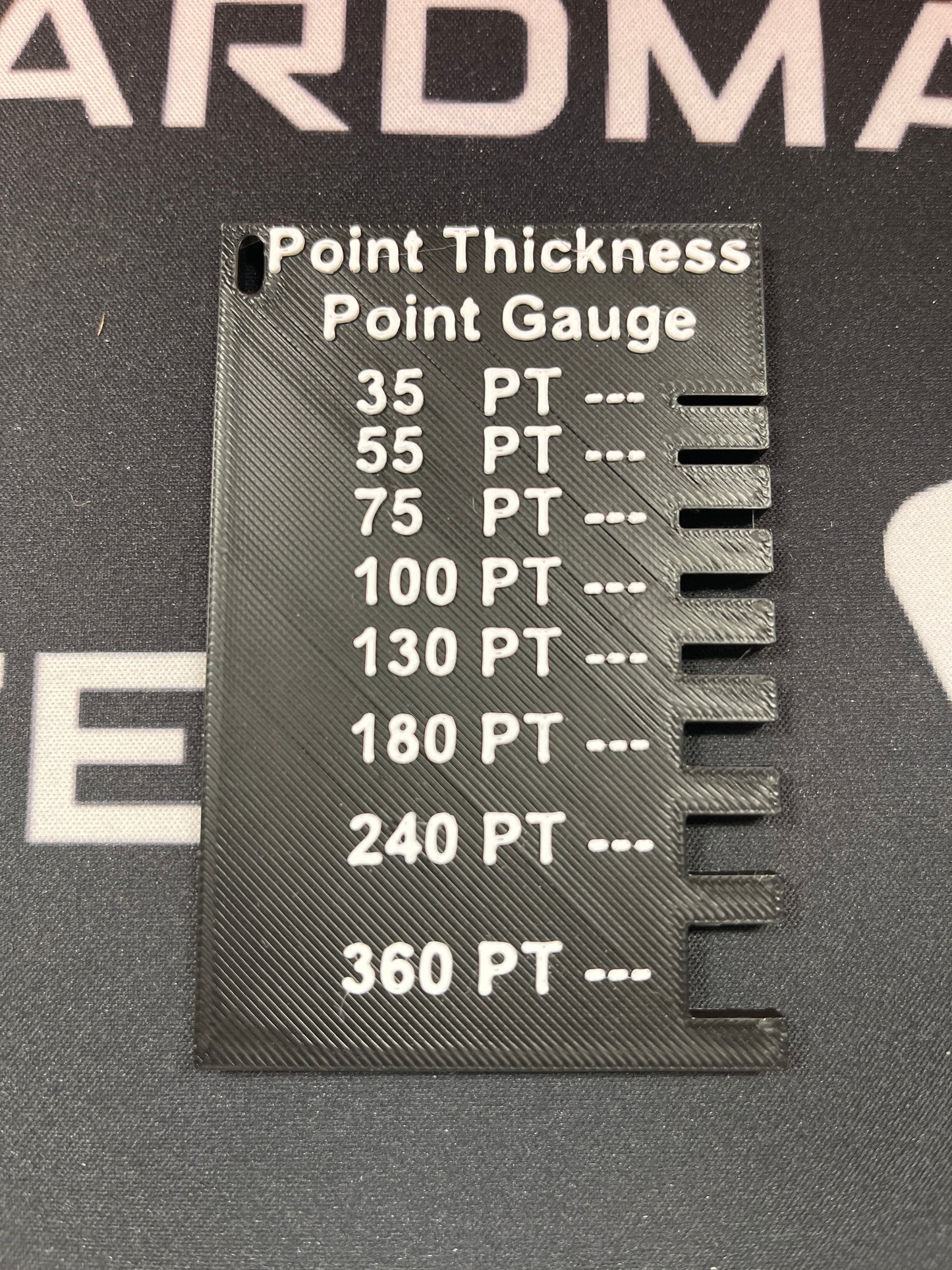 Point Thickness Gauge