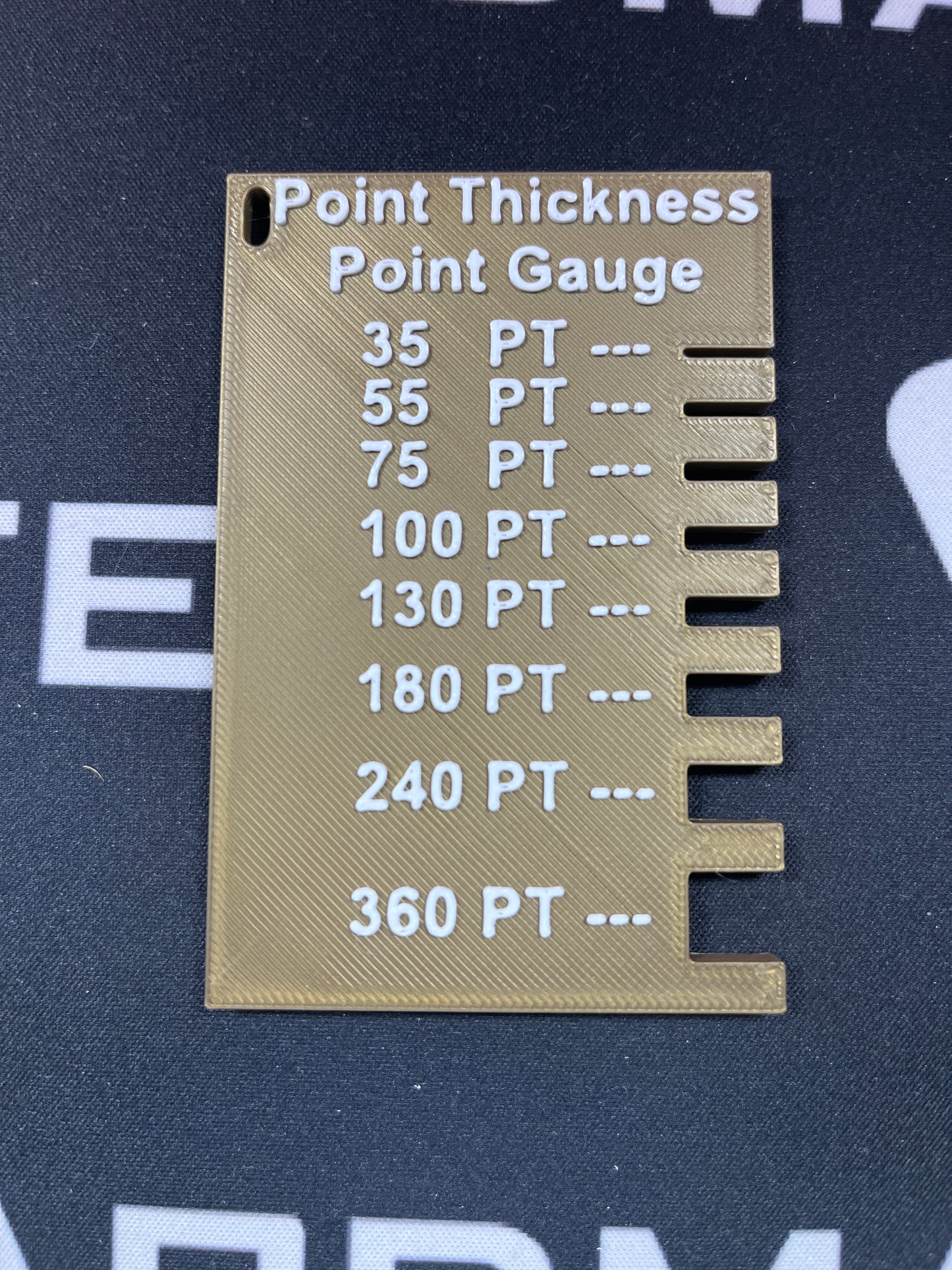 Point Thickness Gauge
