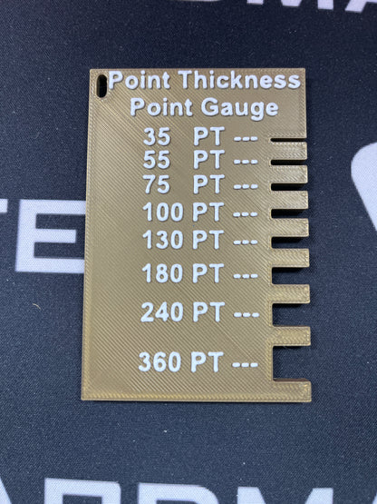 Point Thickness Gauge