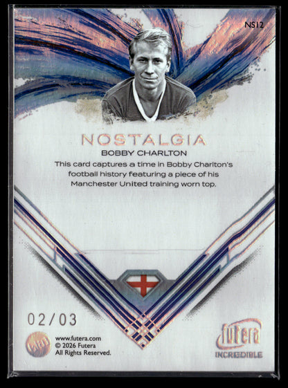 2021-22 Futera Unique World Football Bobby Charlton