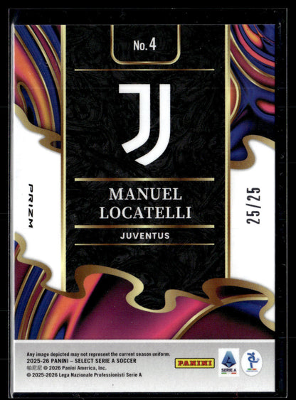 2021-22 Stadium Club Chrome UEFA Champions League Manuel Locatelli