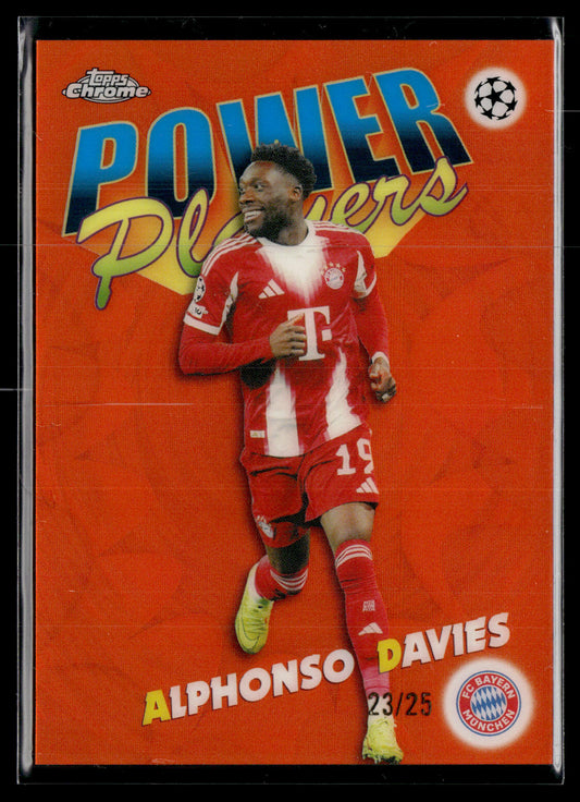 2025-26 Topps Chrome UEFA Club Competitions Alphonso Davies Power