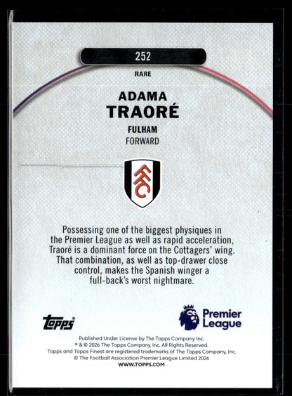 2025-26 Finest Premier League Adama Traoré