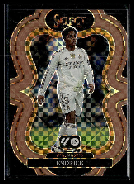2025-26 Panini Select La Liga Endrick Orange Mojo