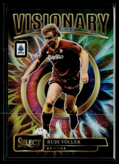 2025-26 Panini Select Serie A Rudi Voller Select Signatures - Orange
