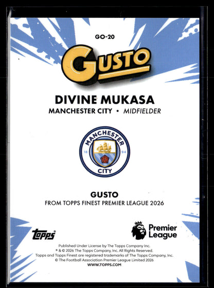 2025-26 Topps UEFA Club Competitions Divine Mukasa