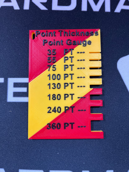 Point Thickness Gauge