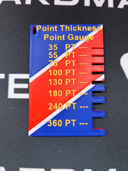 Point Thickness Gauge