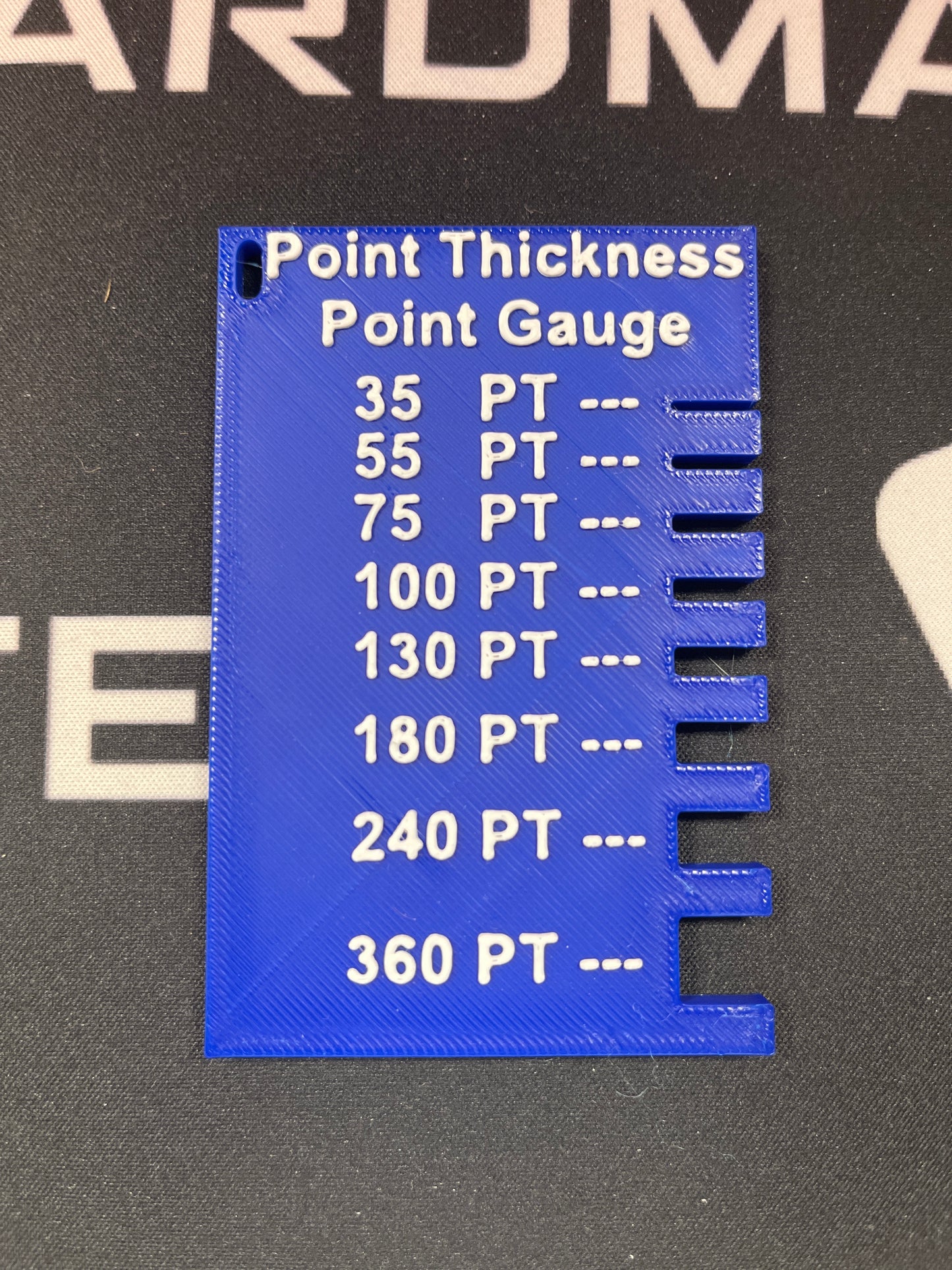 Point Thickness Gauge