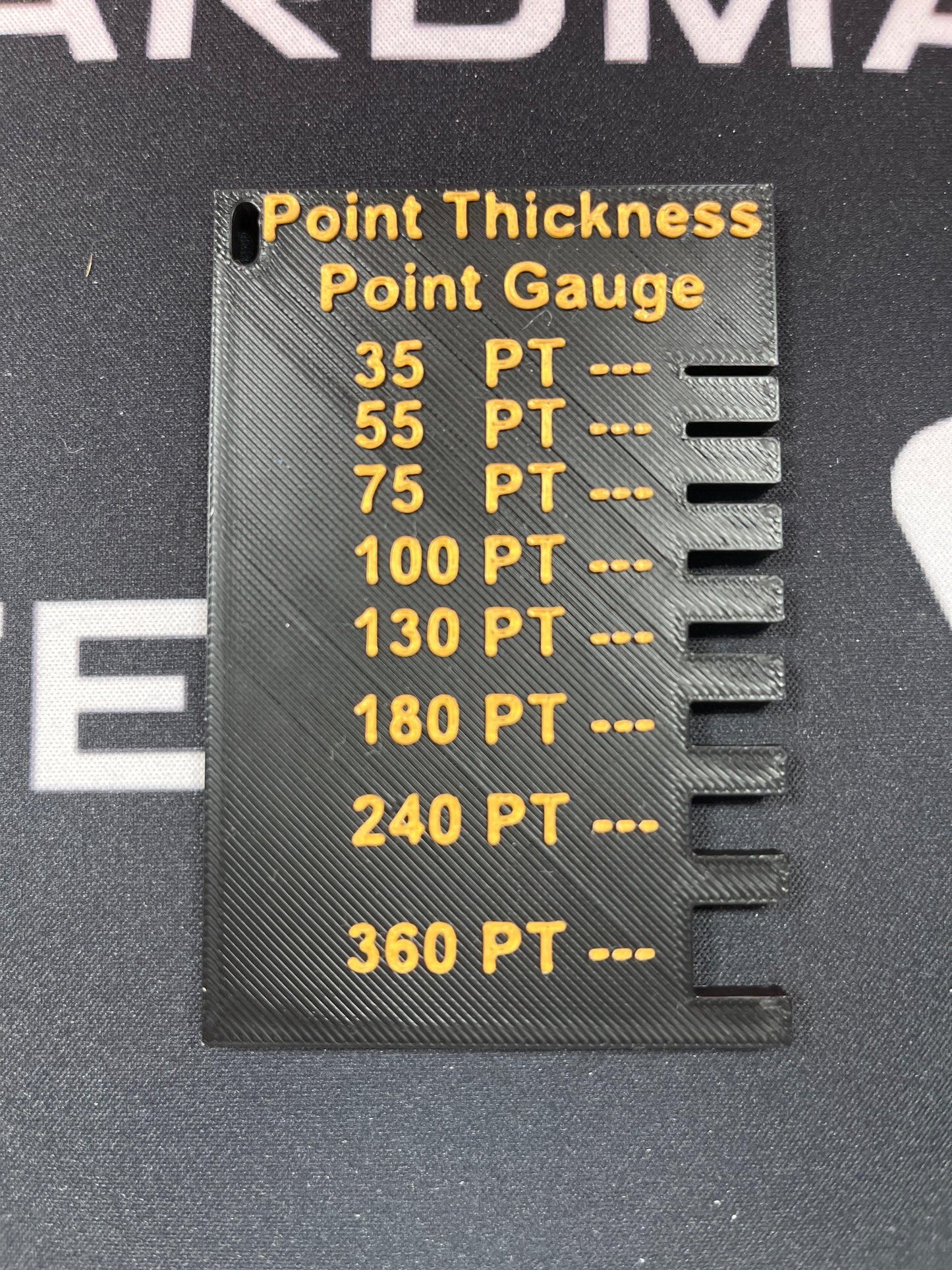 Point Thickness Gauge