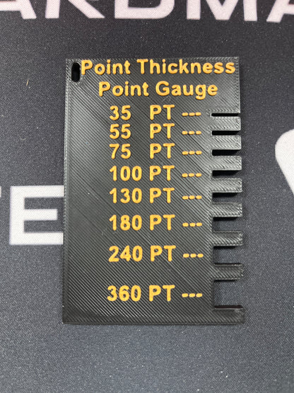 Point Thickness Gauge