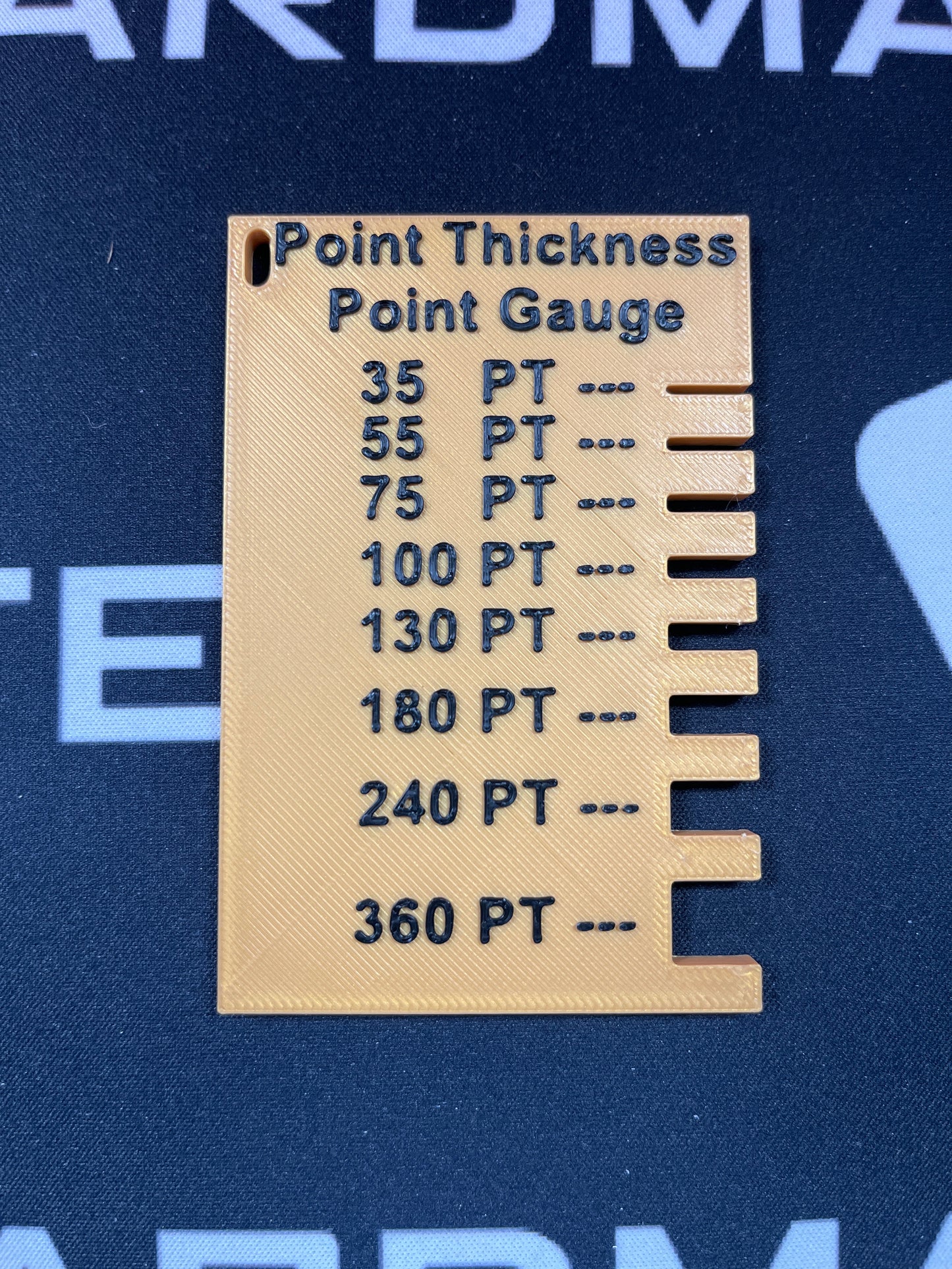 Point Thickness Gauge