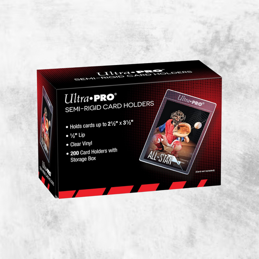 Ultra Pro Lot de 200 Card saver Semi-rigides 1,27 cm en Plastique