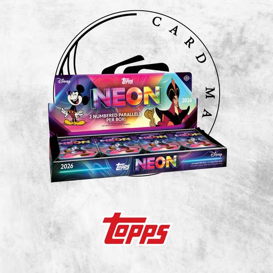 Hobby Box Topps Disney Néon 2026
